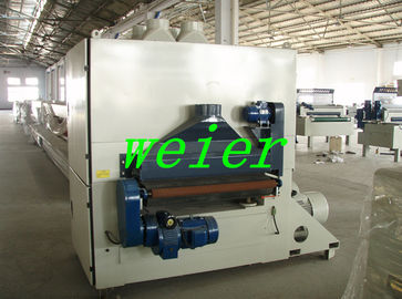 ประตูไม้พลาสติก / ชั้น Sanding เครื่องจักรพลาสติกเสริมอุปกรณ์